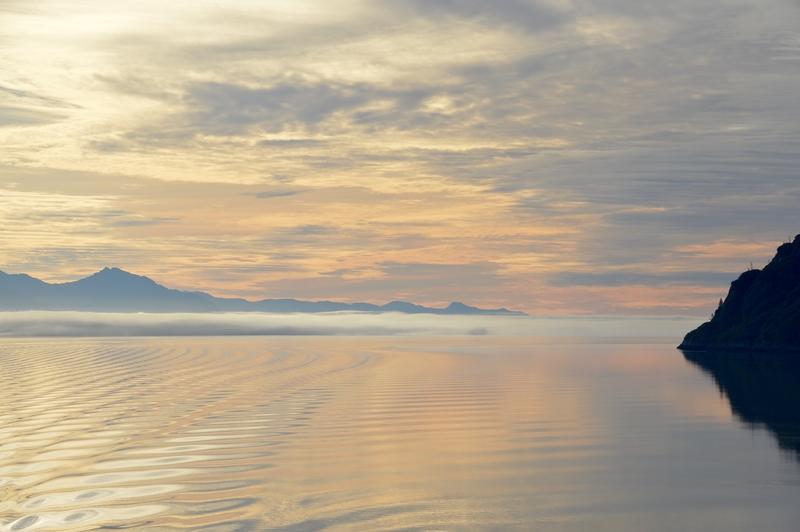 Serene Seascape Sunrise